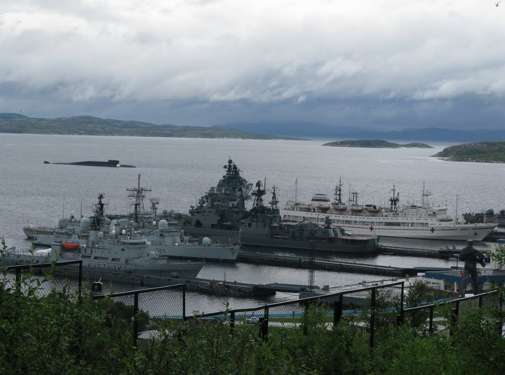 Кольский залив.