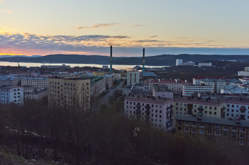 Североморск. 3 часа ночи.