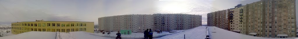 панорама во дворе