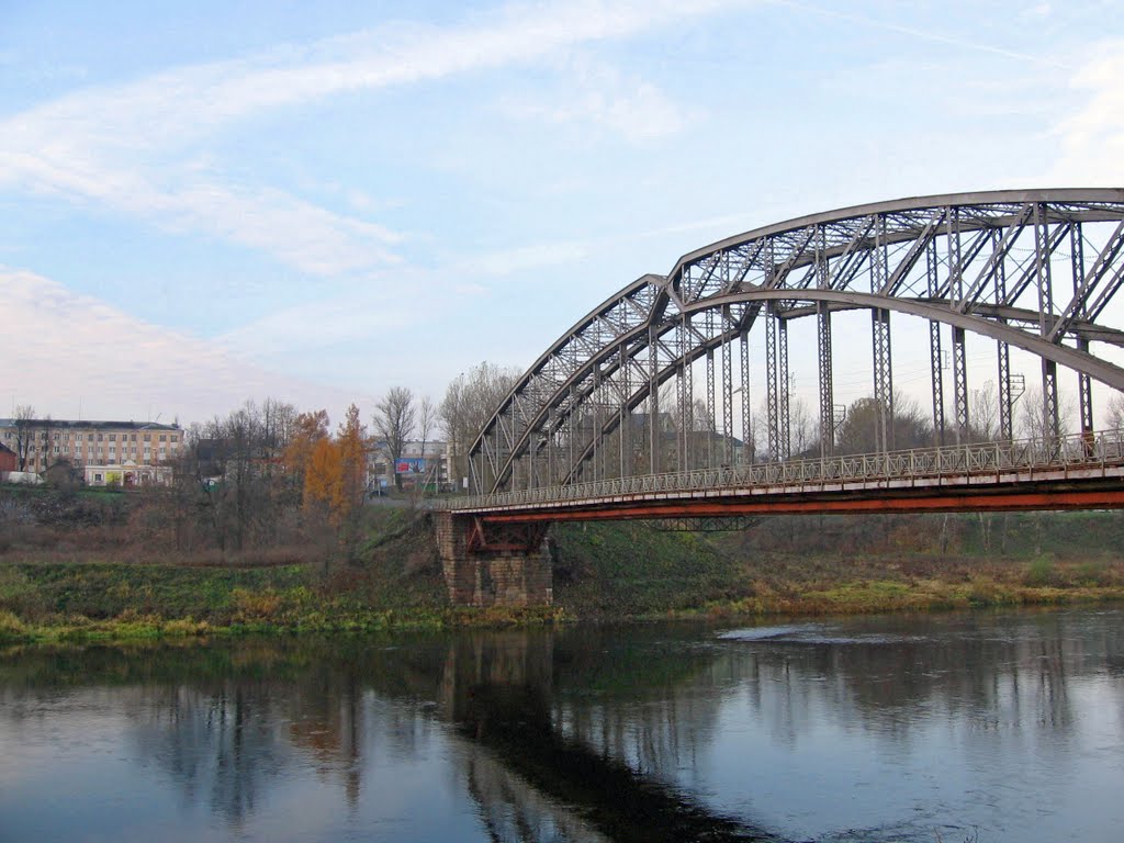Боровичи. Мост через р. Мсту