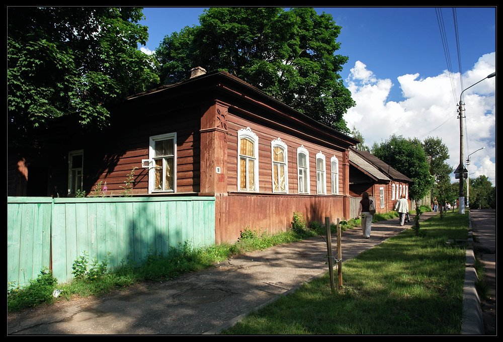 Authentic wooden house