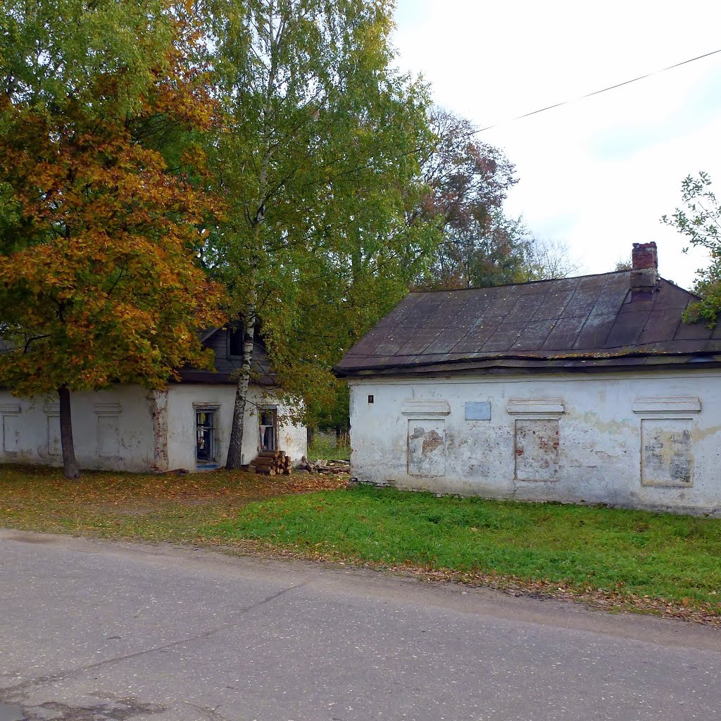 Руины  усадьбы Меньшикова, Валдай