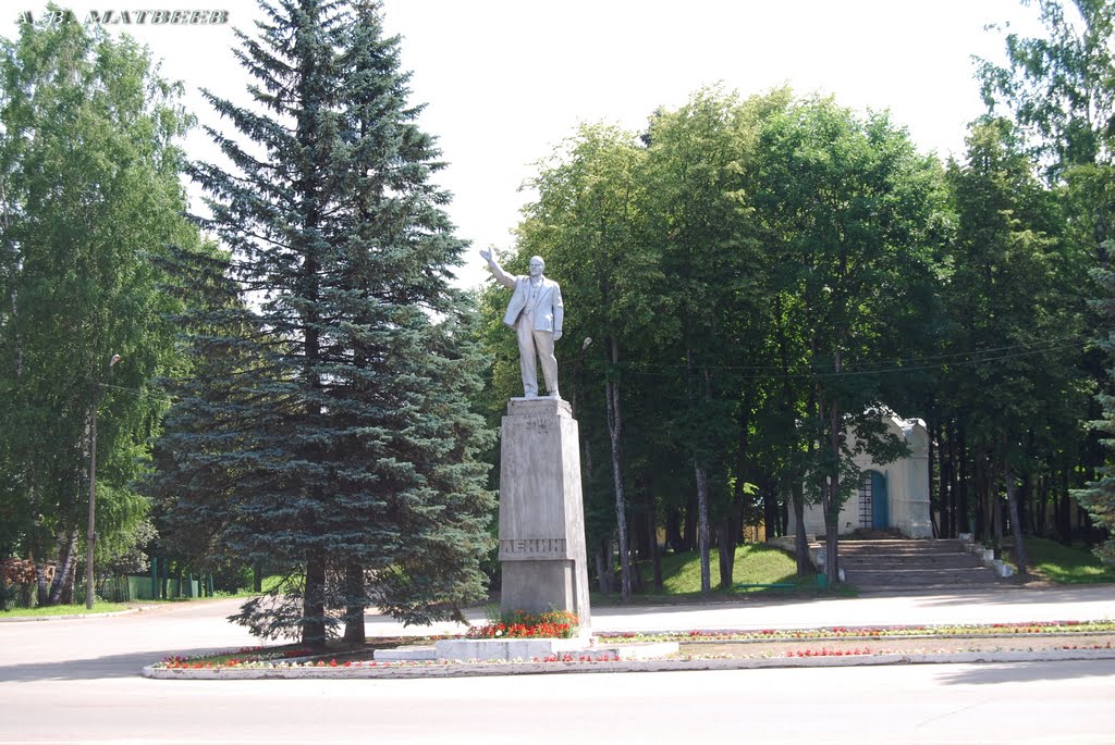 Демянск. Памятник В. И. Ленину/Demyansk. Monument to V. I. Lenin, 07.07.2011