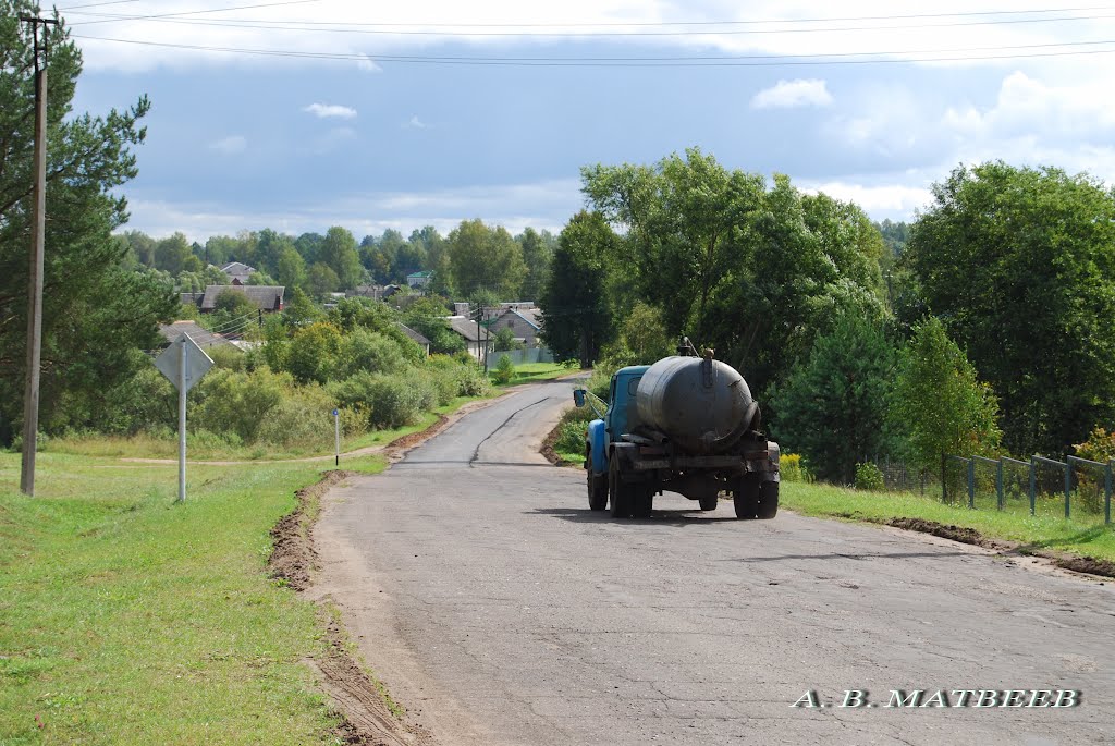 Демянск, ул. Черняховского/Demyansk, Chernyakhovsky st., 24.08.2012