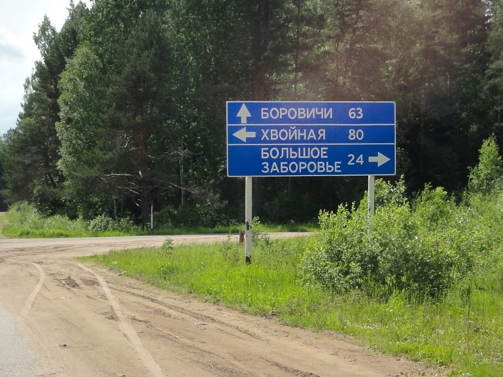 "Северный маршрут" из СПб в Новгородскую обл. (через Тихвин). Любытино, выбирайте кому-куда