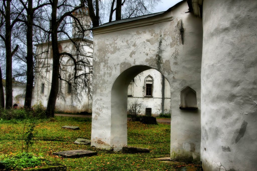 Monastery Courtyard HDR