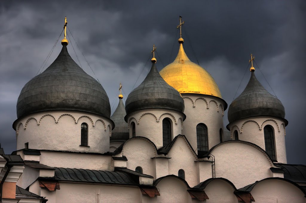 Novgorods Dome (HDR) ... cathedral