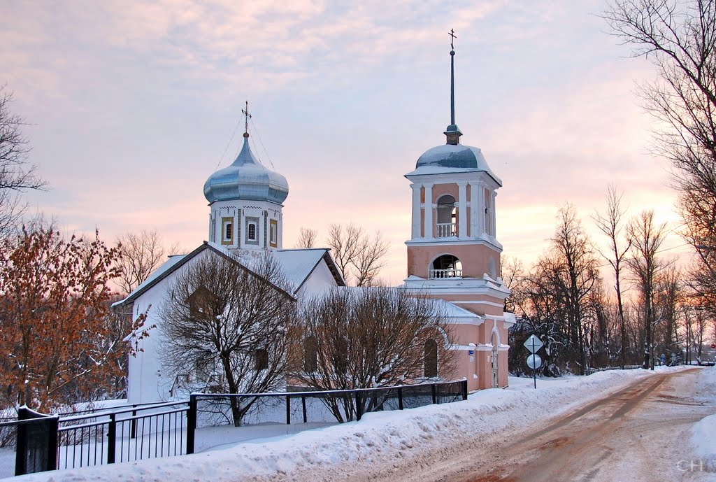 Великий Новгород. Троицкая церковь в Ямской слободе (на Редятине)