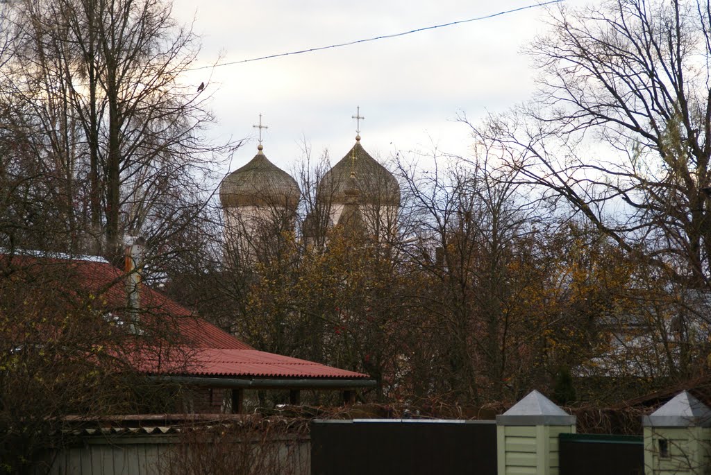 г. Великий Новгород, вид на церковь Филиппа Апостола и Николая Чудотворца..