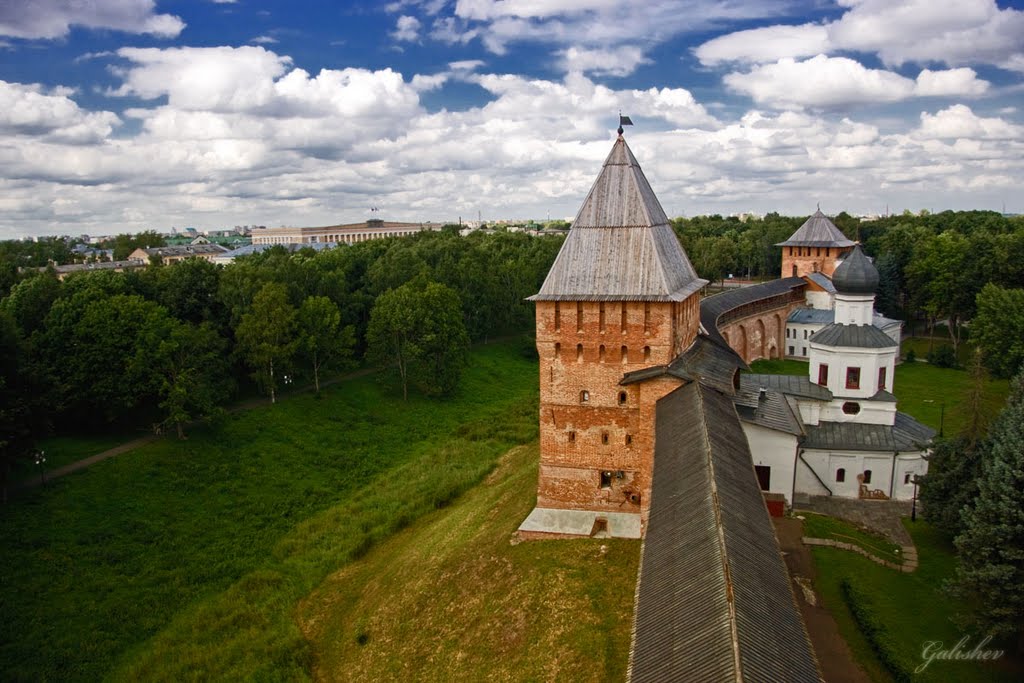Kremlin: High Point of View ( Fortress ) Novgorod