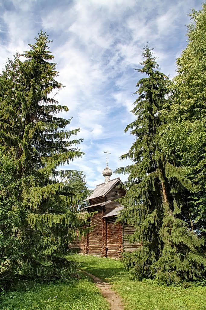 Vitoslavlitsy - Novgorod Museum of Wooden Architecture Витославлицы - Новгородский музей народного деревянного зодчества