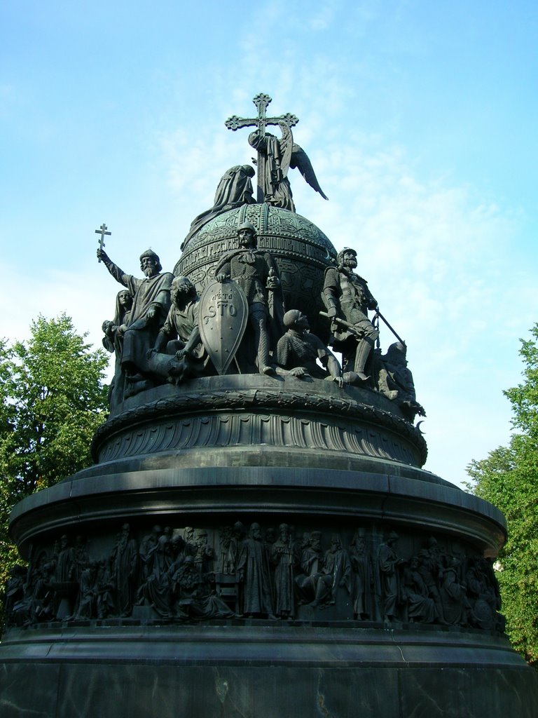 Novgorod- Monumento - Millennio della Russia