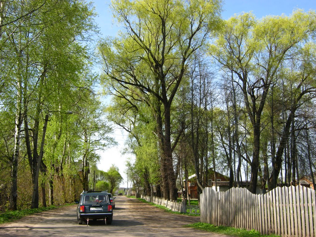 За виадуком