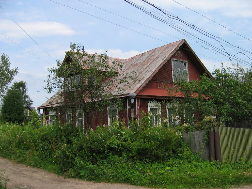 ein schönes Holzhaus