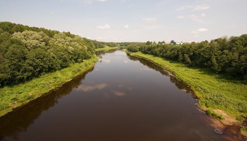 Lovat river  Река Ловать