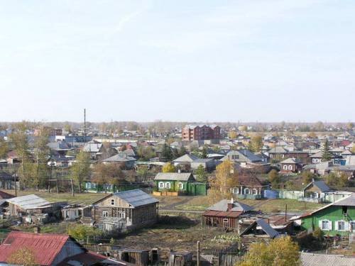 Домики.
