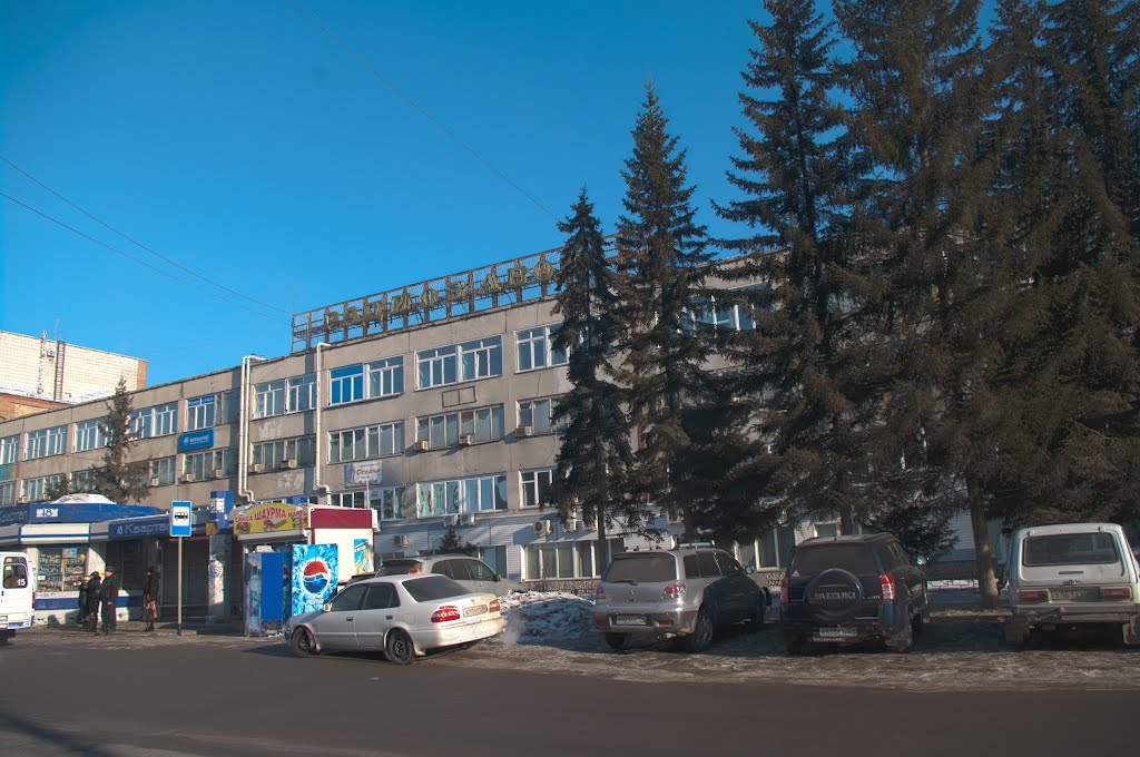 Бердск. Здесь был когда-то радиозавод.
