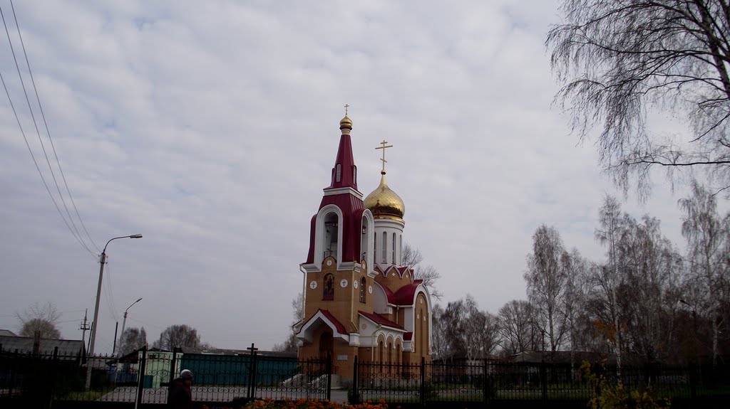 Болотное. Новая церковь в центре