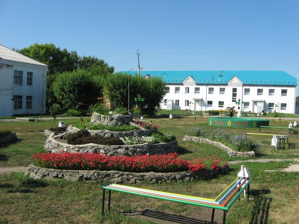 Двор ЦРБ