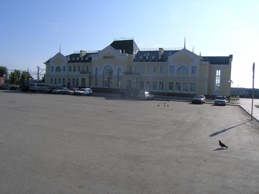 Railway station of Karasuk