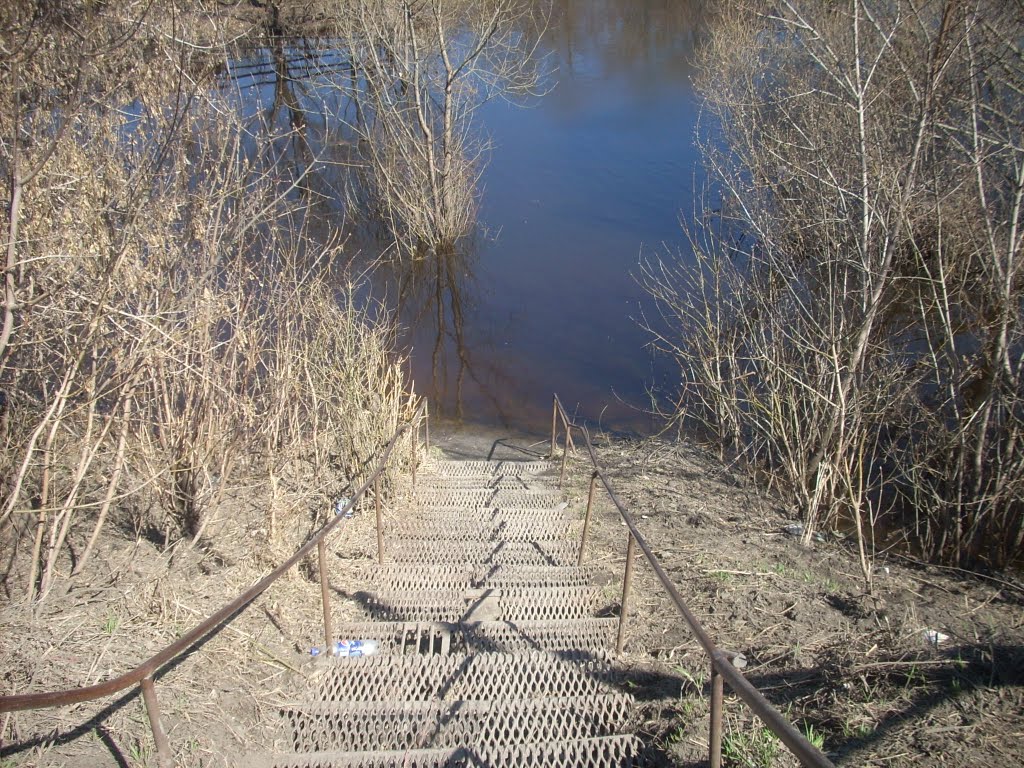 Спуск к реке