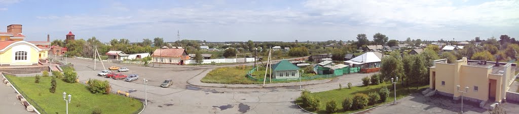 КАРГАТ.  Привокзальная часть города.