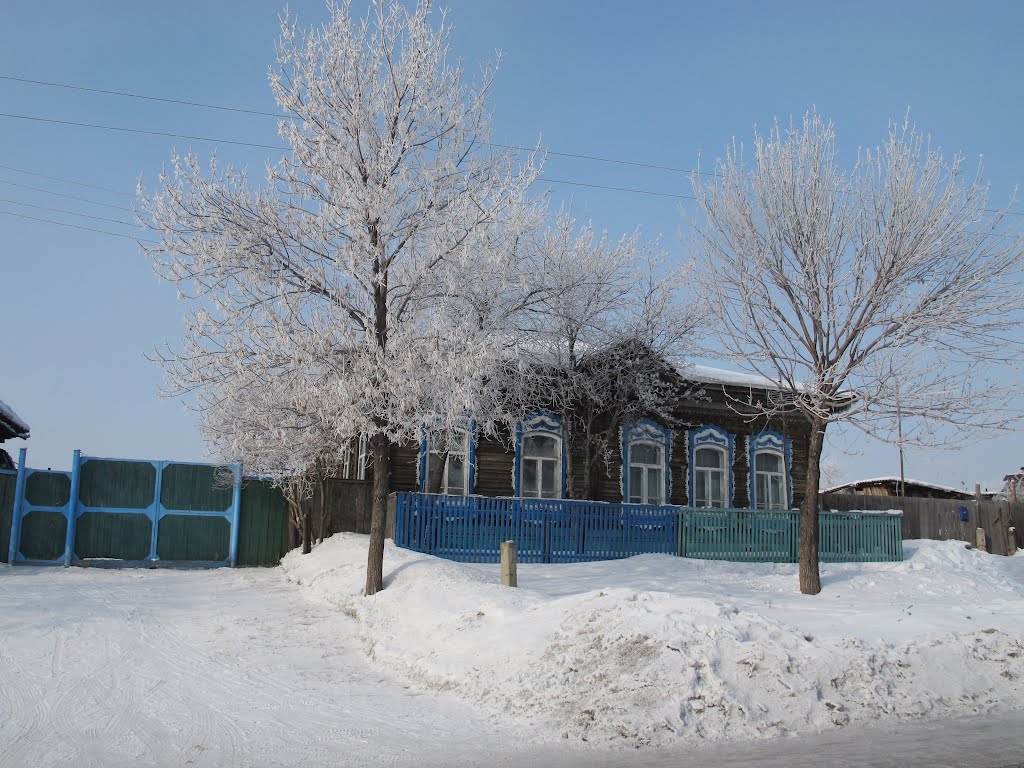 Новосибирская обл., рп Колывань. Дом на ул. Горького
