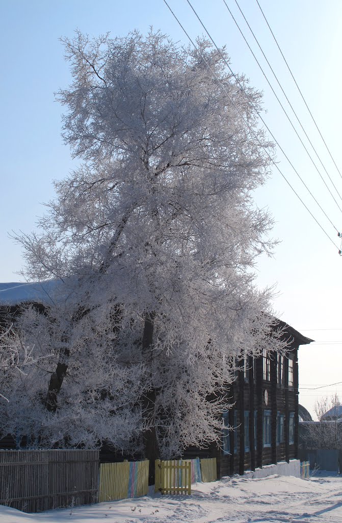 Колывань. На ул. Ленина