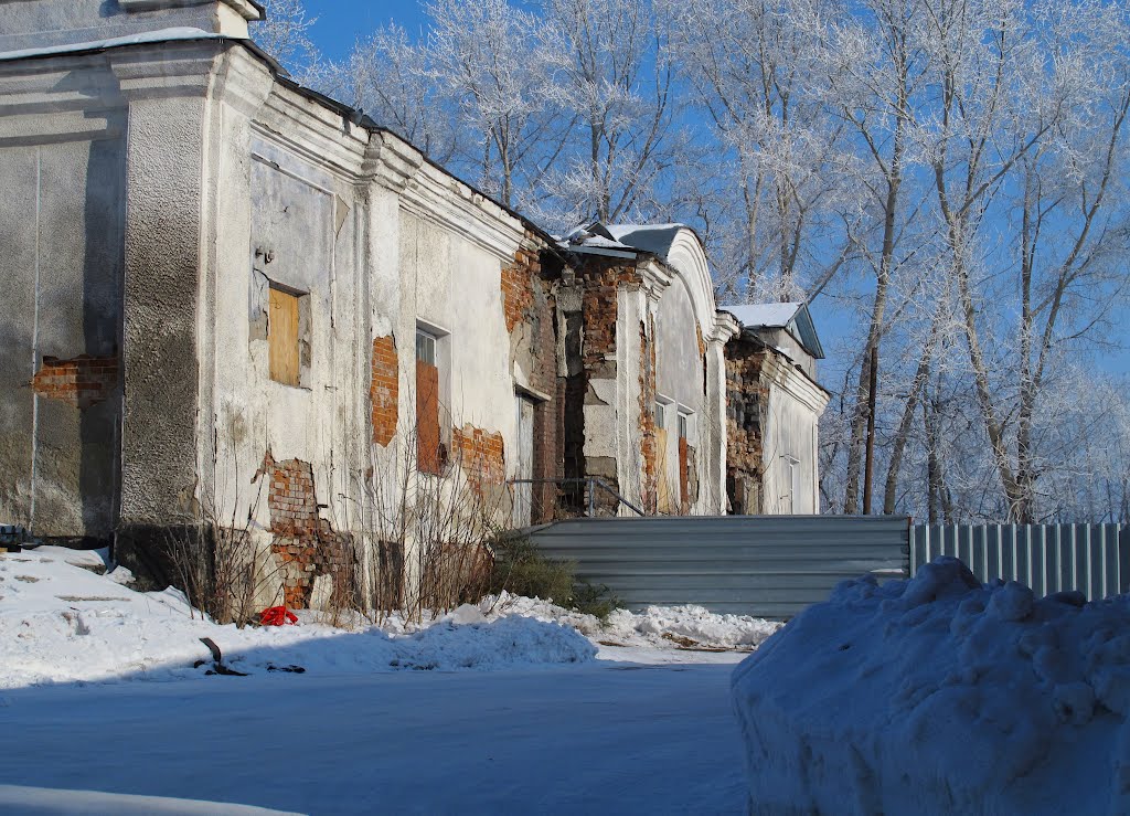 Новосибирская обл., Колывань. Этот храм пытаются восстановить