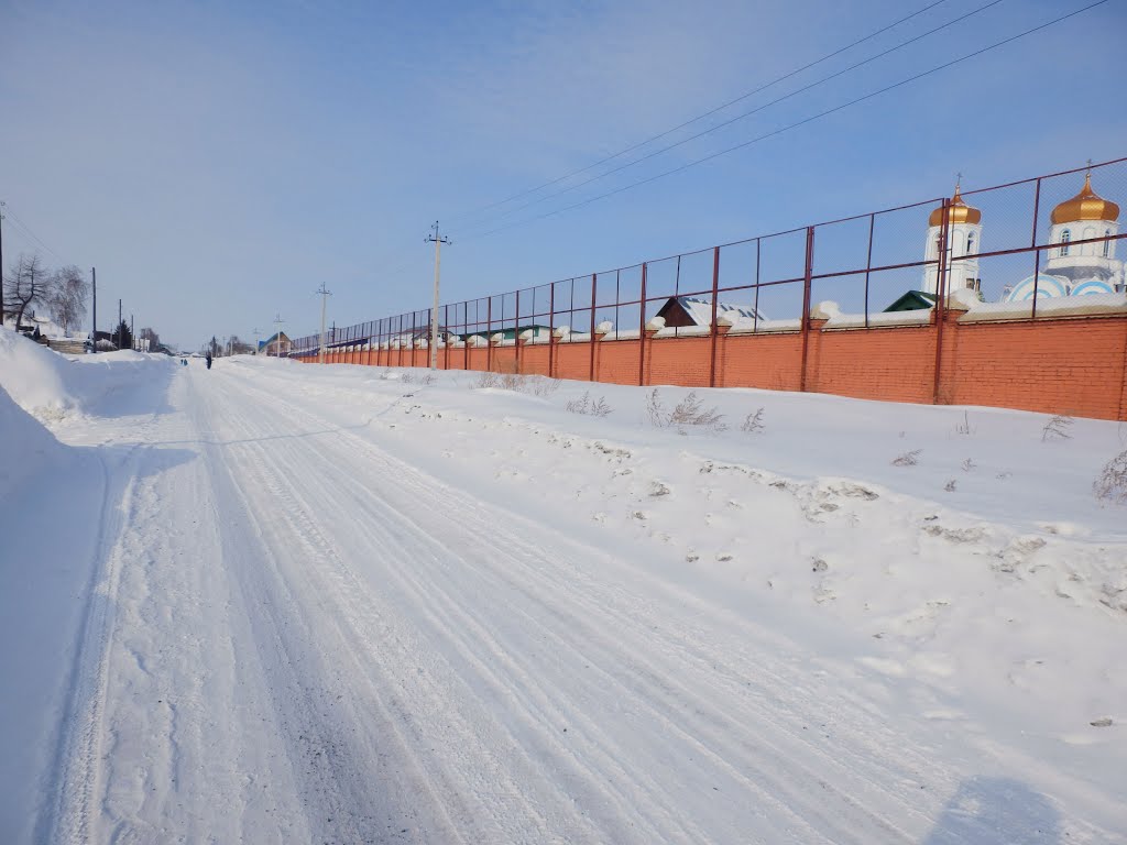 п. Колывань, территория монастыря