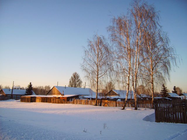 русская зима