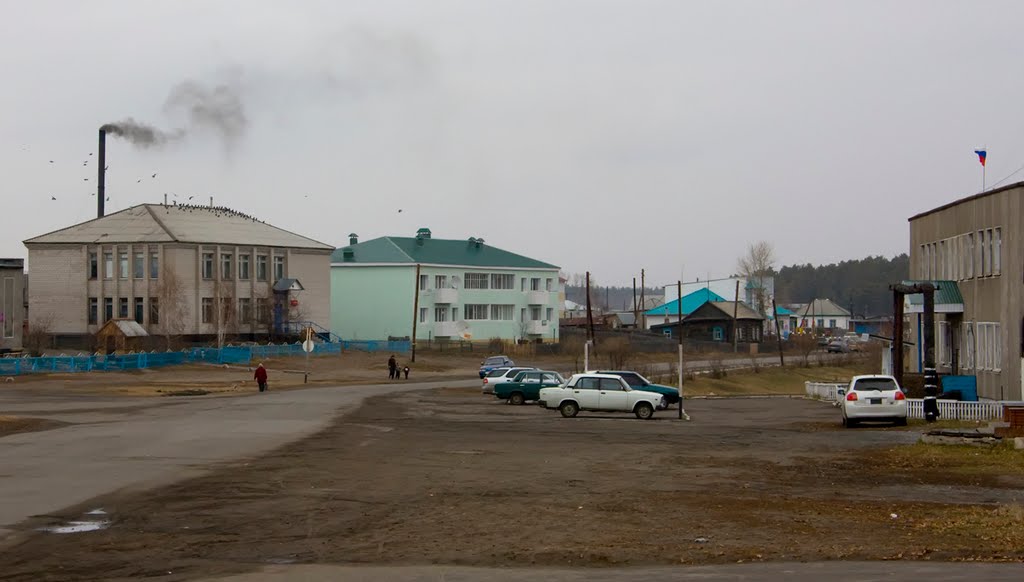 Панкрушиха, центр