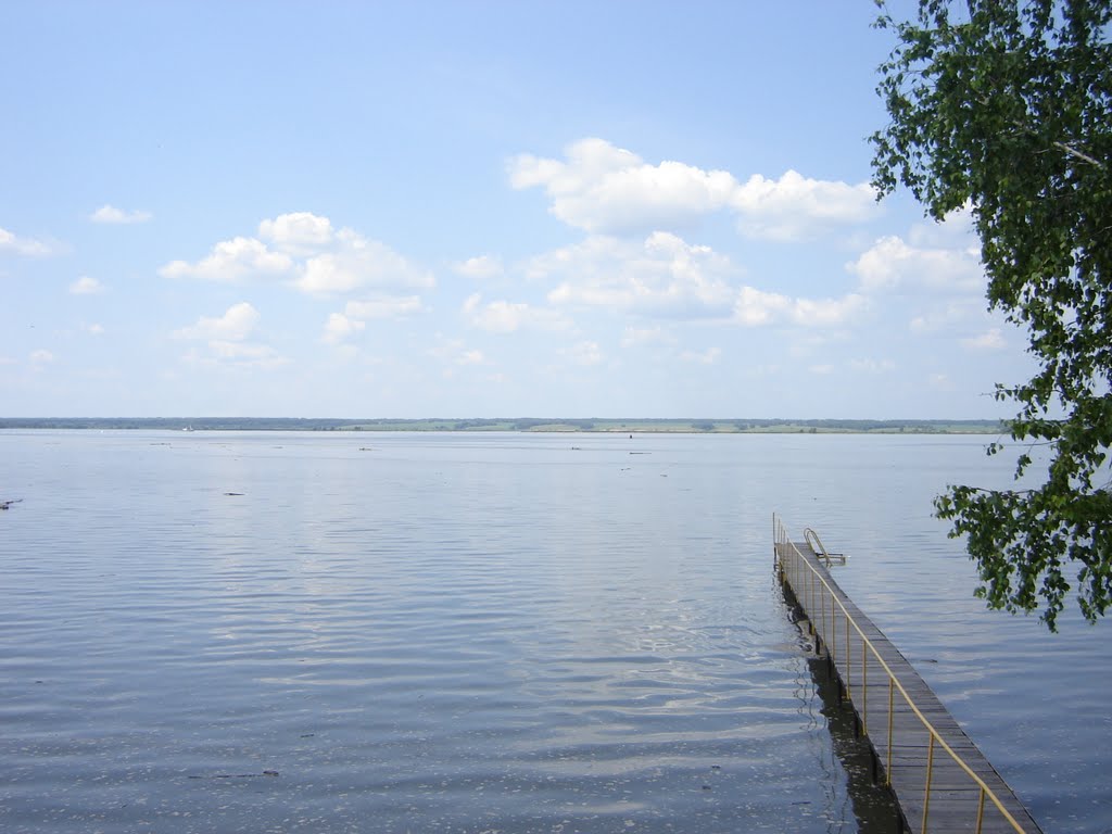 2007-06, Новосибирская область, база отдыха вблизи д. Усть-Хмелевка. Вид на Обское море/ Novosibirsk Oblast. Base of rest near Ust-Khmelevka village. View to the Ob Sea.