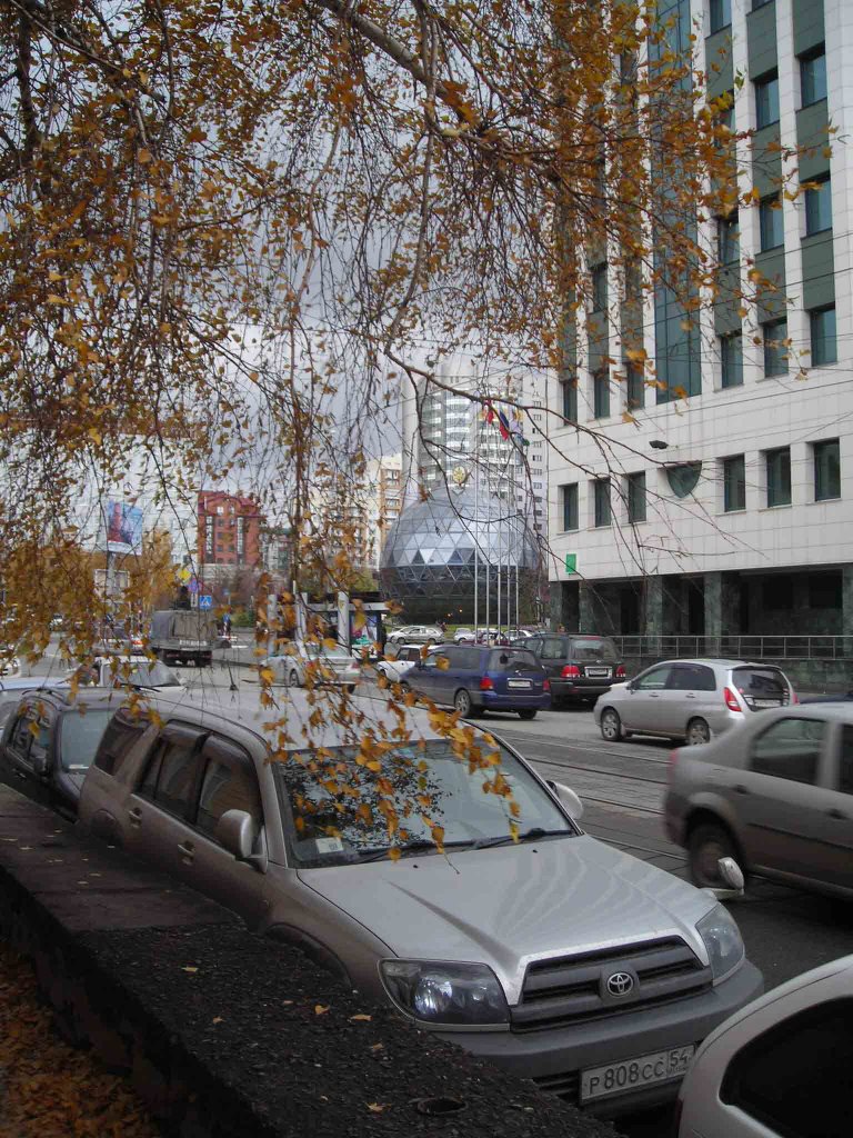 Пересечение Серебренниковской и Октябрьской магистрали