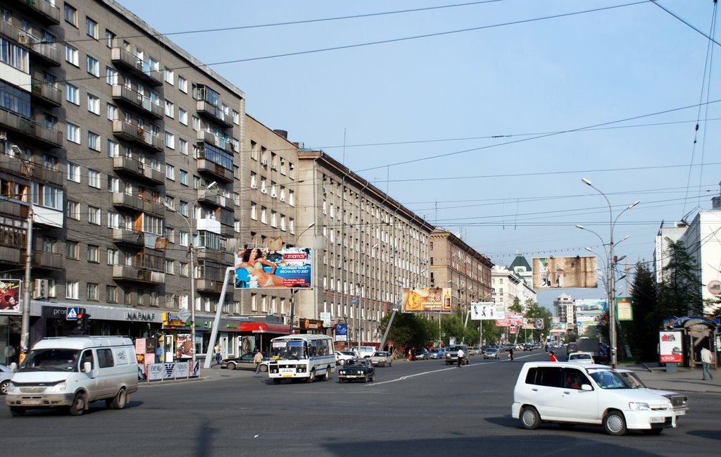 (Novosibirsk. Vokzal magistral st.) Вокзальная магистраль