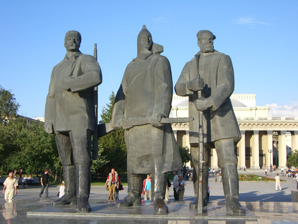 Statues of the people