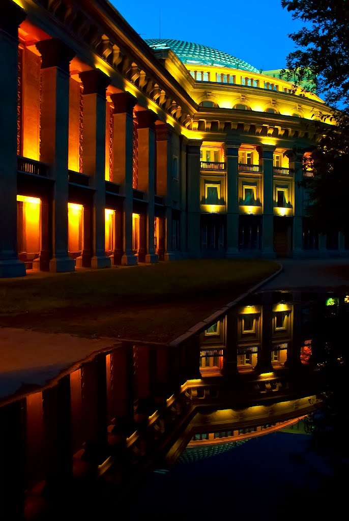 Novosibirsk Opera and Ballet Theatre, night view (please enlarge!)