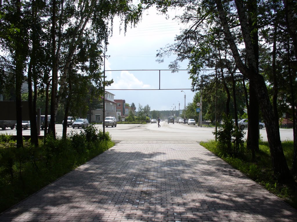 Вид на центр Ордынска
