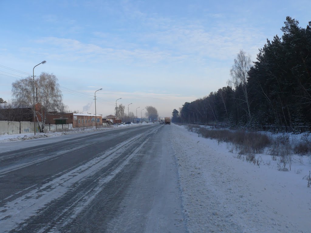 Трасса Новосибирск-Камень