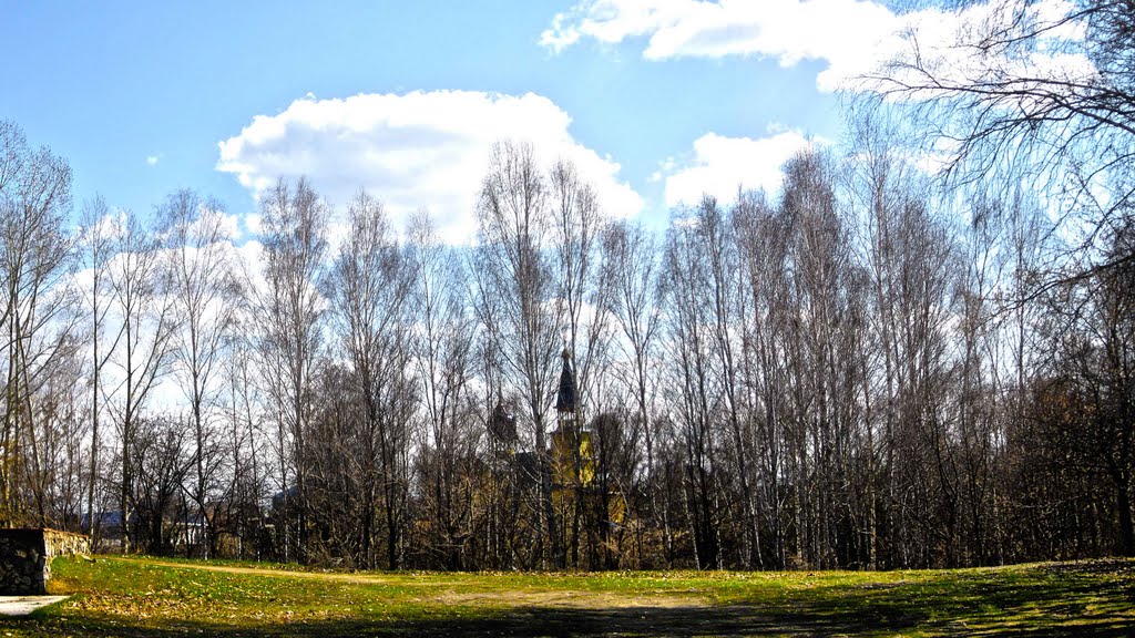 Вид на церковь Kind on church