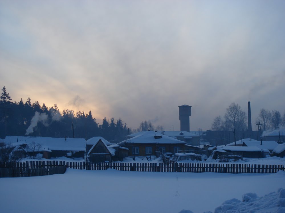 The frost morning