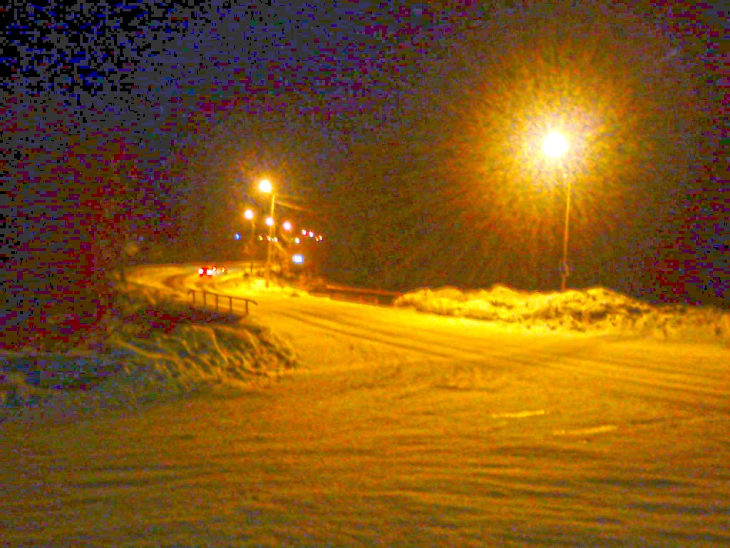 Перекресток улиц Садовая-Лесная, 17.02.2011