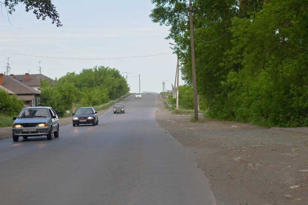 Подъем на мост