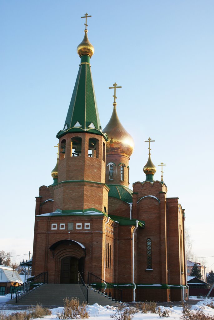 Церковь в новом микрорайоне
