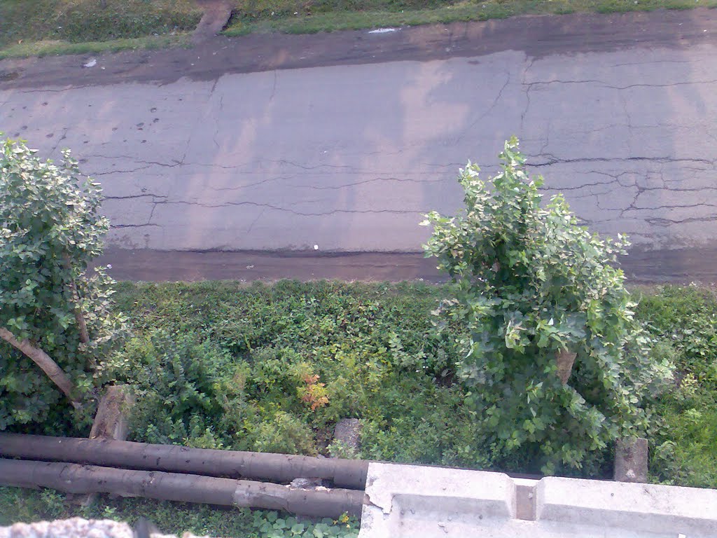 в полете