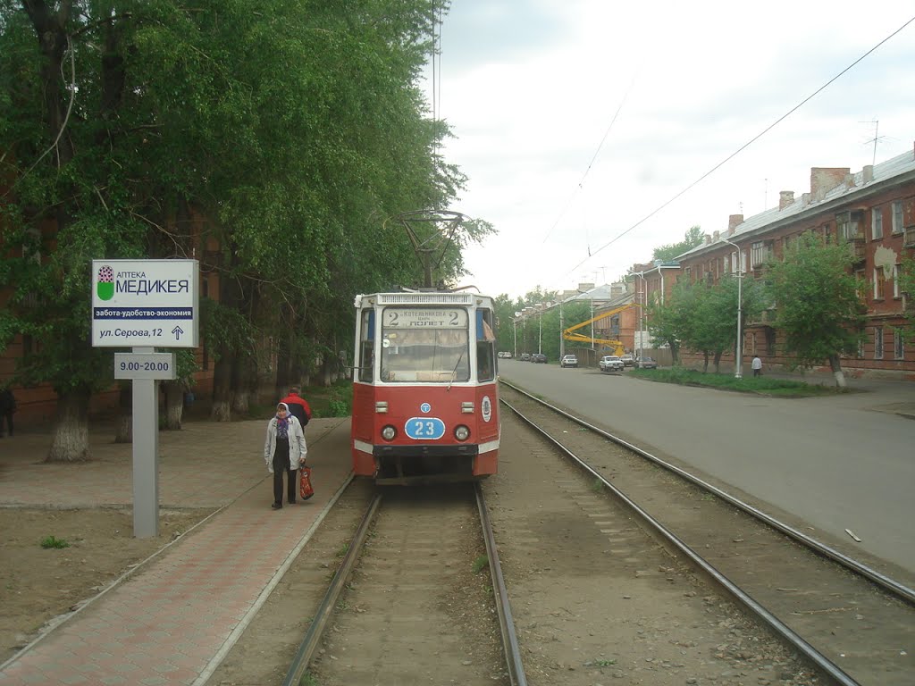 Ulitsa Serova Tram tracks