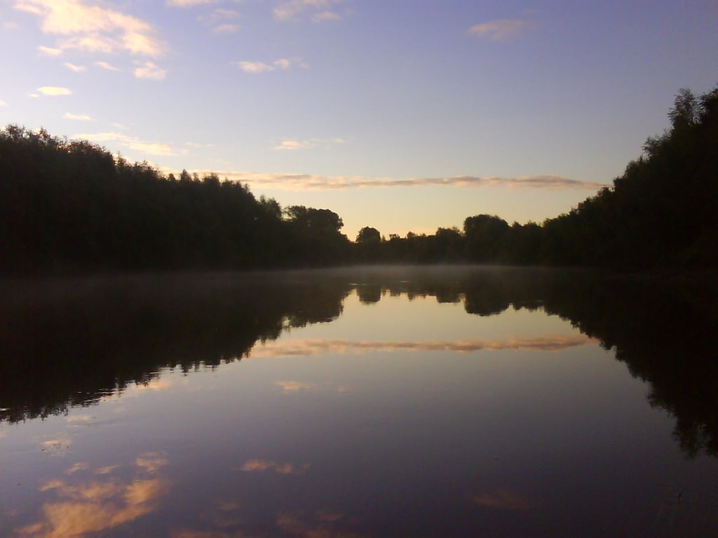 река Тара в Муромцево