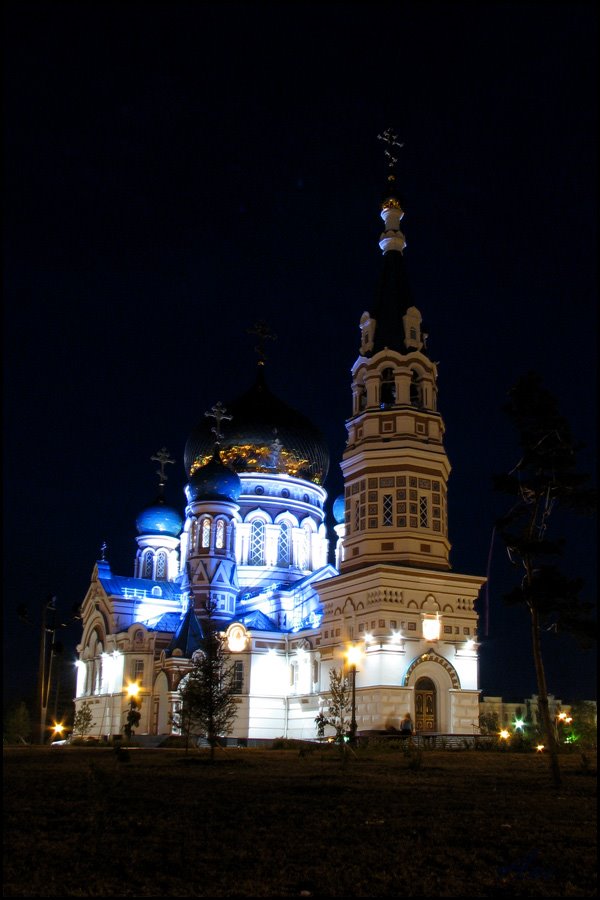 Omsk. Uspenija Presvjatoj Bogoroditsys cathedral.