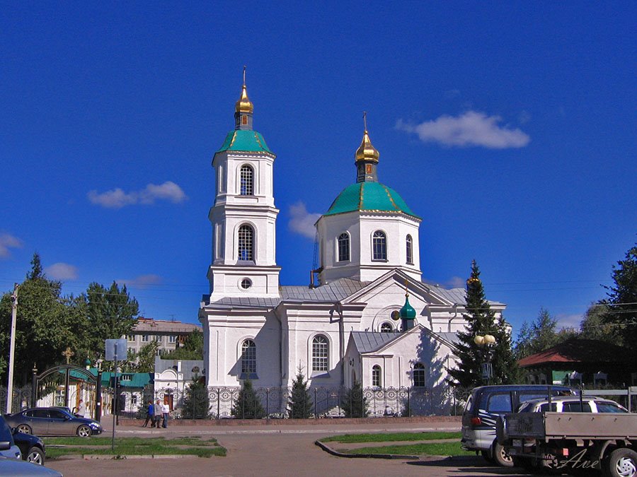 Omsk. Krestovozdvizhensky cathedral.