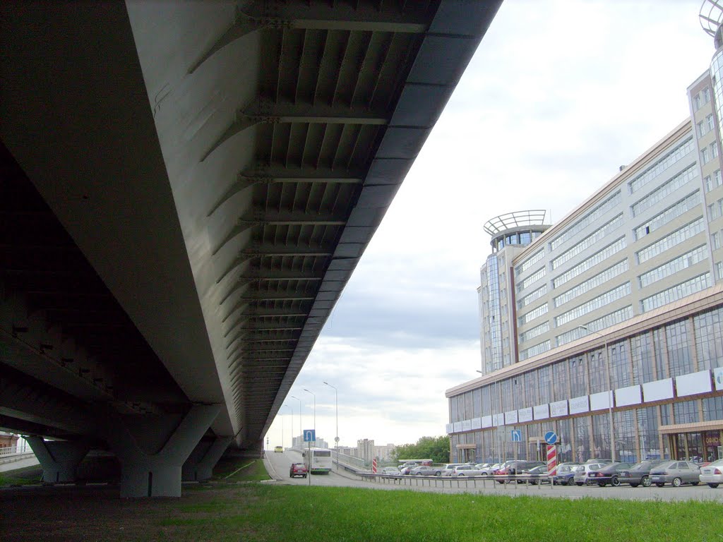 Метро-мост. Взгляд пешехода.